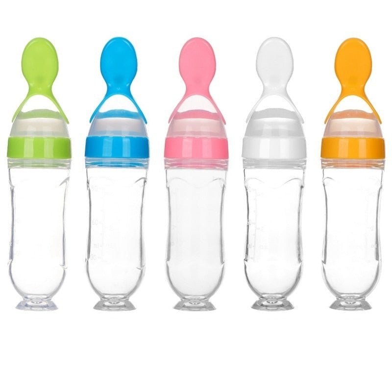 Biberon avec cuillère pour nouveau - né | EasyBottle™ - Mini et compagnie