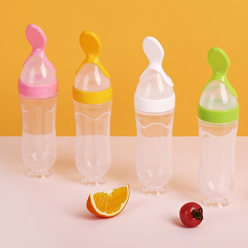 Biberon avec cuillère pour nouveau - né | EasyBottle™ - Mini et compagnie